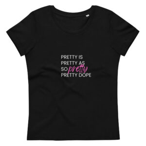 Women's fitted eco tee